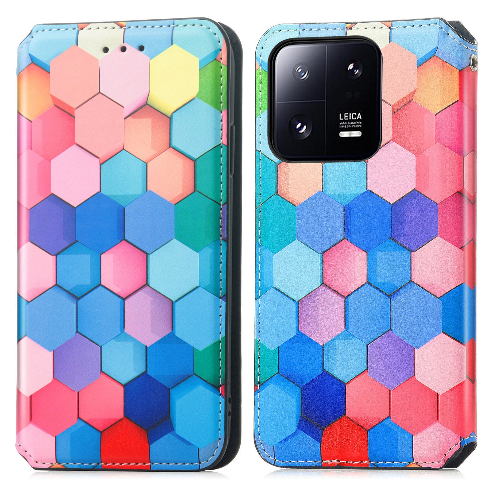 CASENEO 001 Series for Xiaomi 13 Pro 5G Anti-drop Flip Leather Wallet Case Stand RFID Blocking Pattern Printing Magnetic Closure Cell Phone Cover CASENEO 001 Series for Xiaomi 13 Pro 5G Anti-drop Flip Leather Wallet Case Stand RFID Blocking Pattern Printing Magnetic Closure Cell Phone Cover